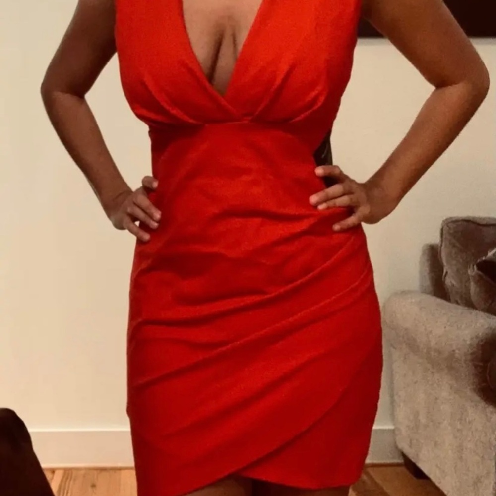 Red Cocktail Dress